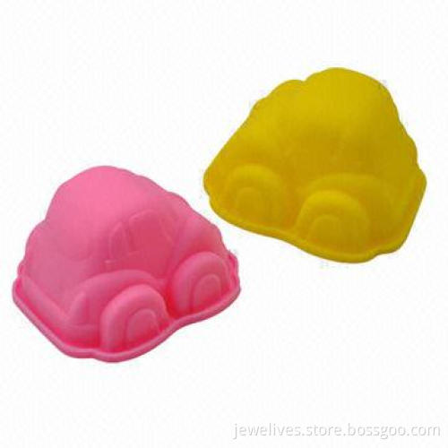 Single lovely jeep-shaped silicone cake baking pans